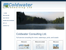 Tablet Screenshot of coldwater-consulting.com